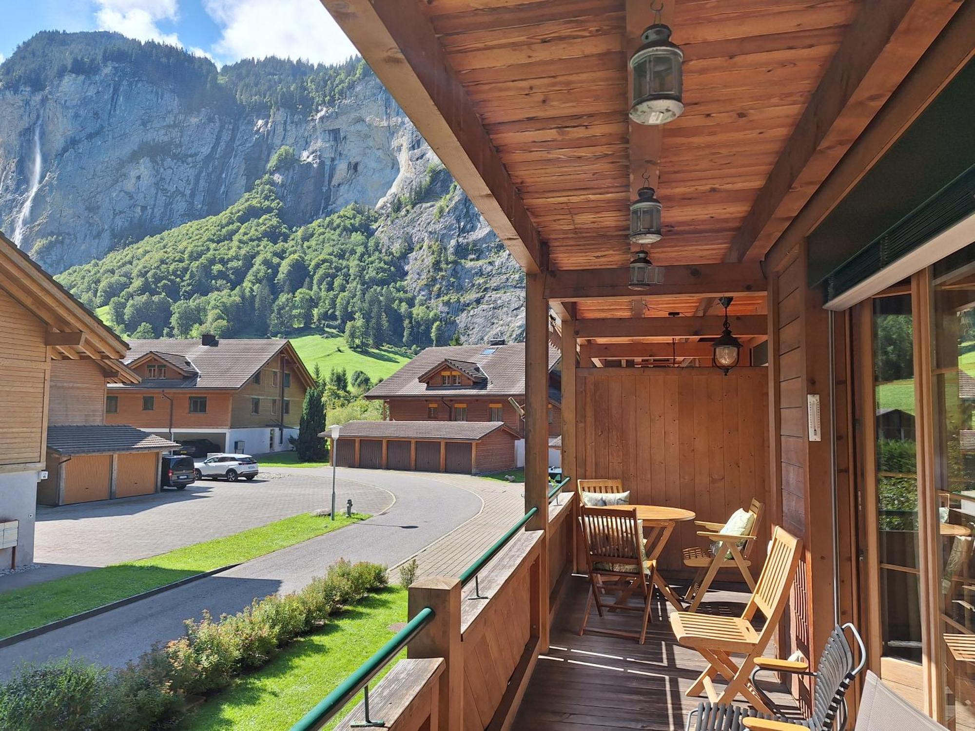 Luxury Family Apartment Lauterbrunnen Exterior photo